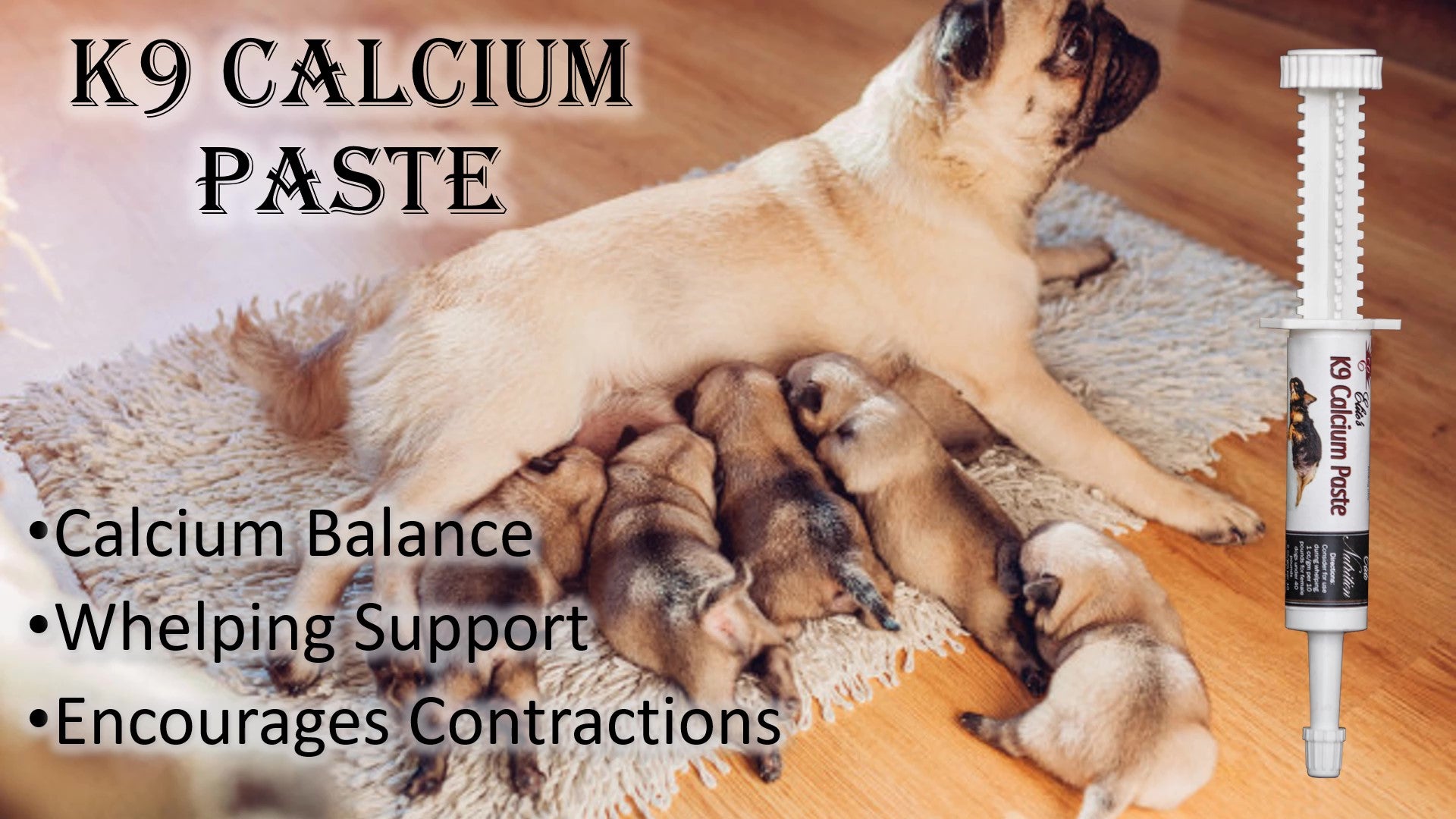 Calcium Paste K9 Support Female during whelping Thrive Essential